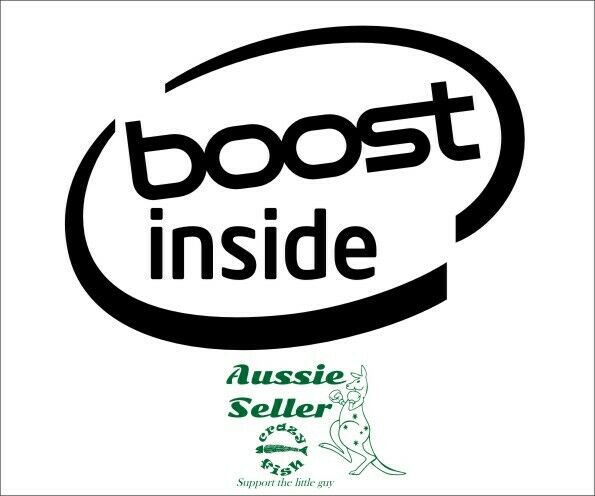 Boost decal 160 x 115 mm choose your color - Crazy Fish