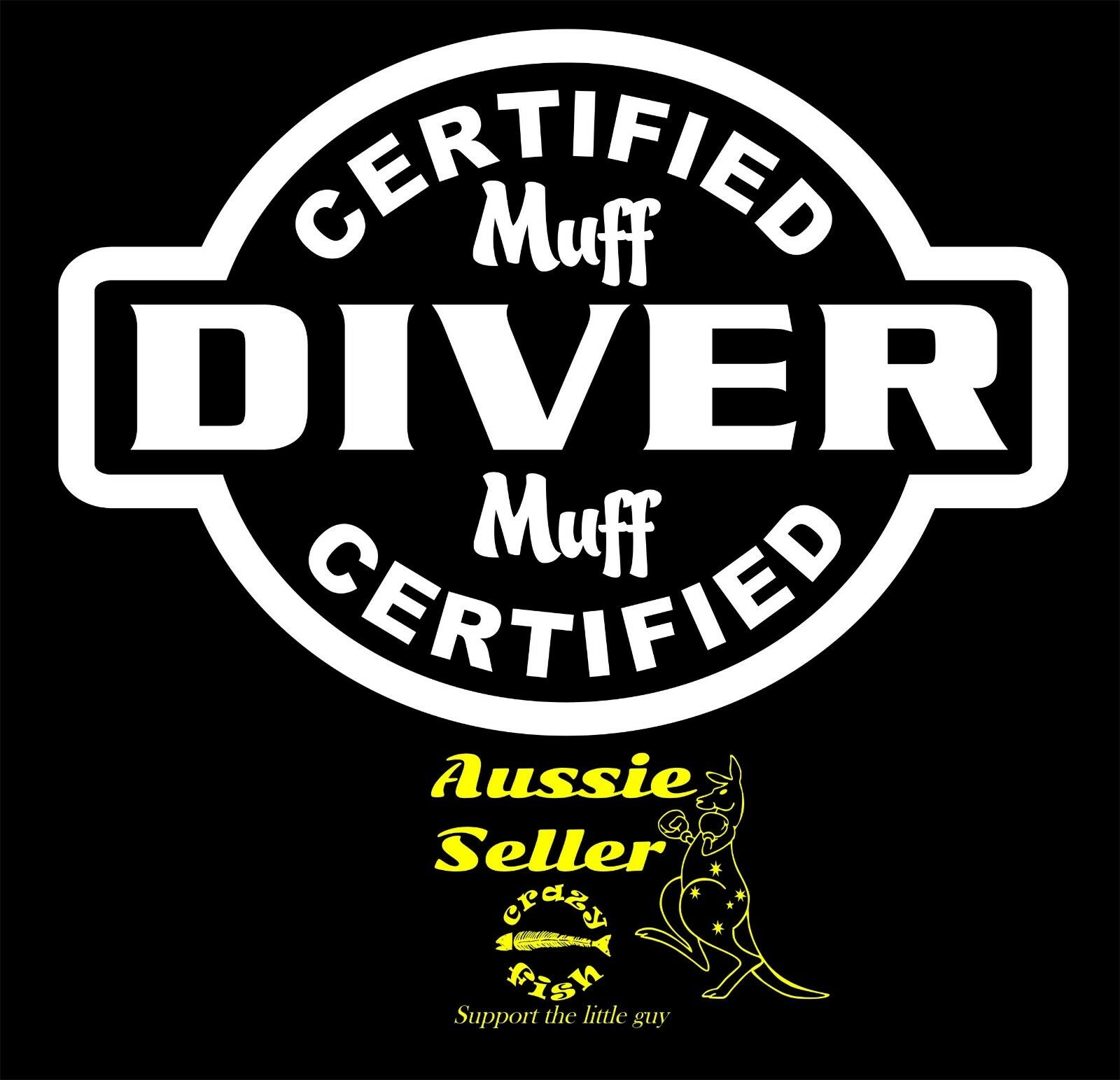 certified-muff-diver-vinyl-decal-200-x-140-mm-confirm-your-color